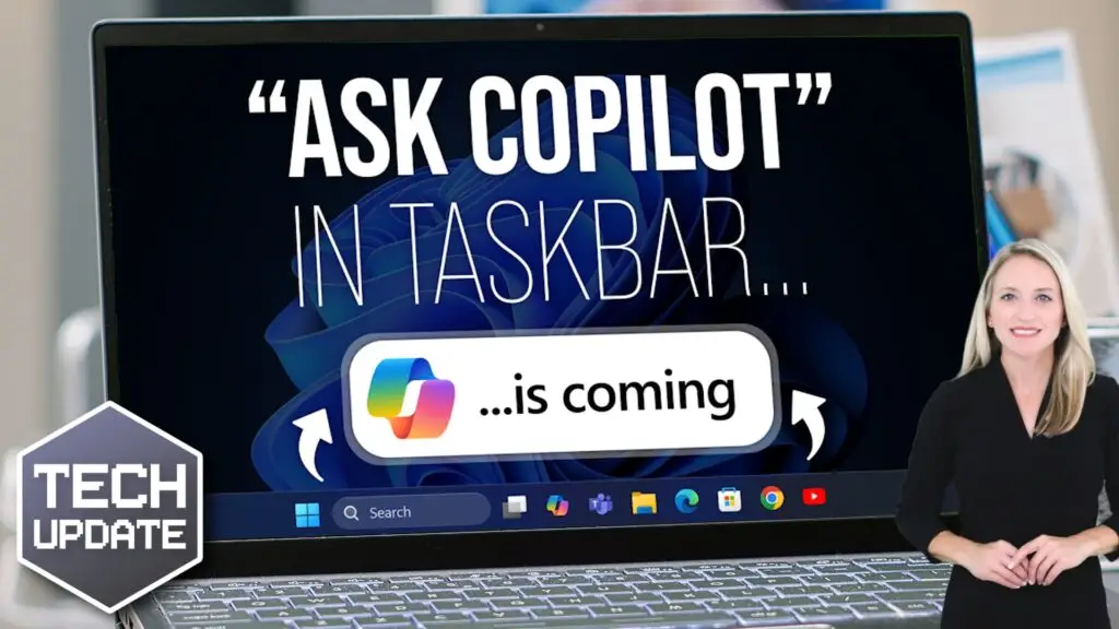 “Ask Copilot” is coming to your Taskbar (but only if you want it to)