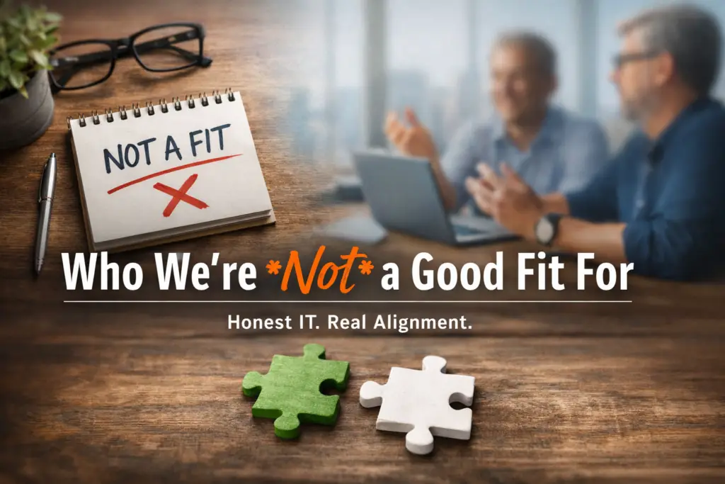 Who is not a good fit for our MSP – Birchwood Technology